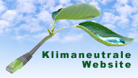umweltfreundliche Homepage